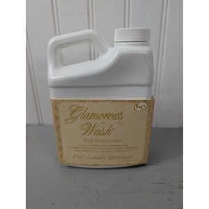 Tyler Candle Company Glamorous Wash Laundry Detergent 16oz Unsealed Nearly Full